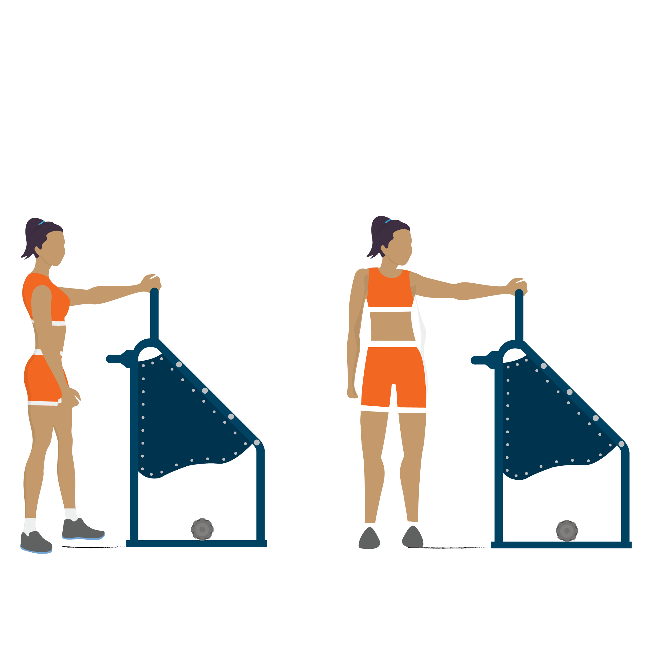 chest stretch illustration