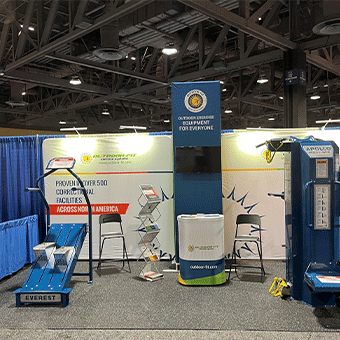 AJA Conference Booth