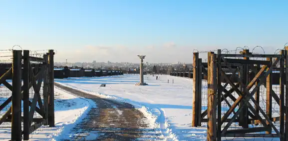 prison in the winter