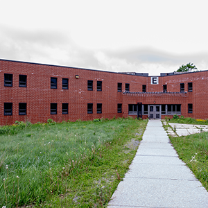 exterior prison yard