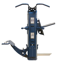Spartan correctional exercise equipment installed in a secure prison gym environment.