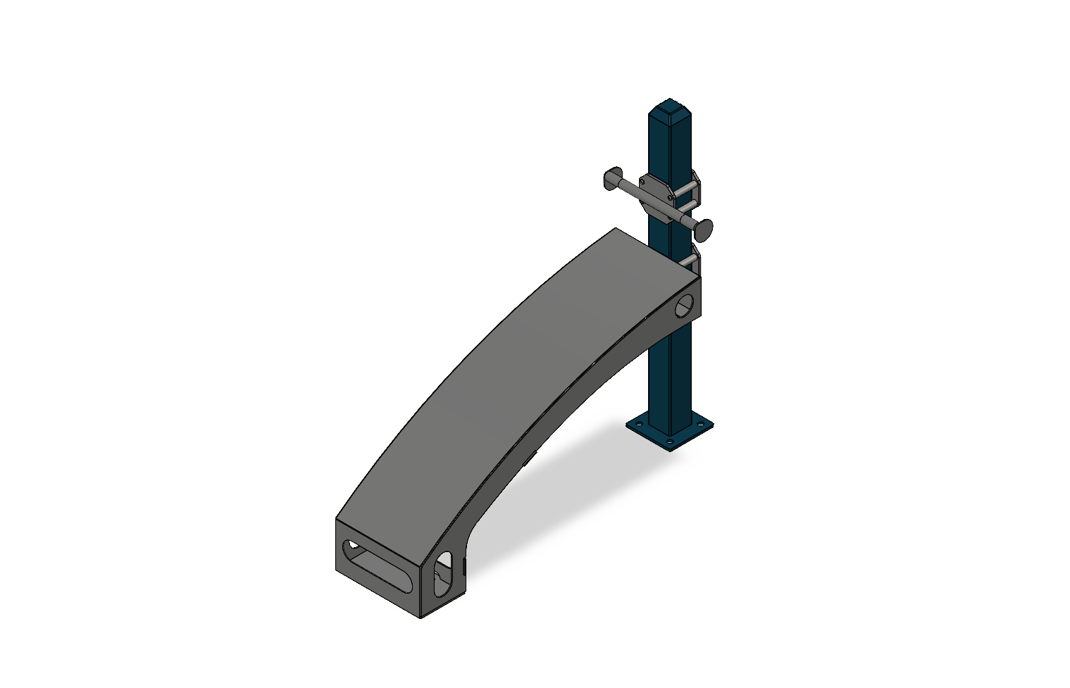 Cali-Sit-Up Bench outdoor calisthenics equipment 