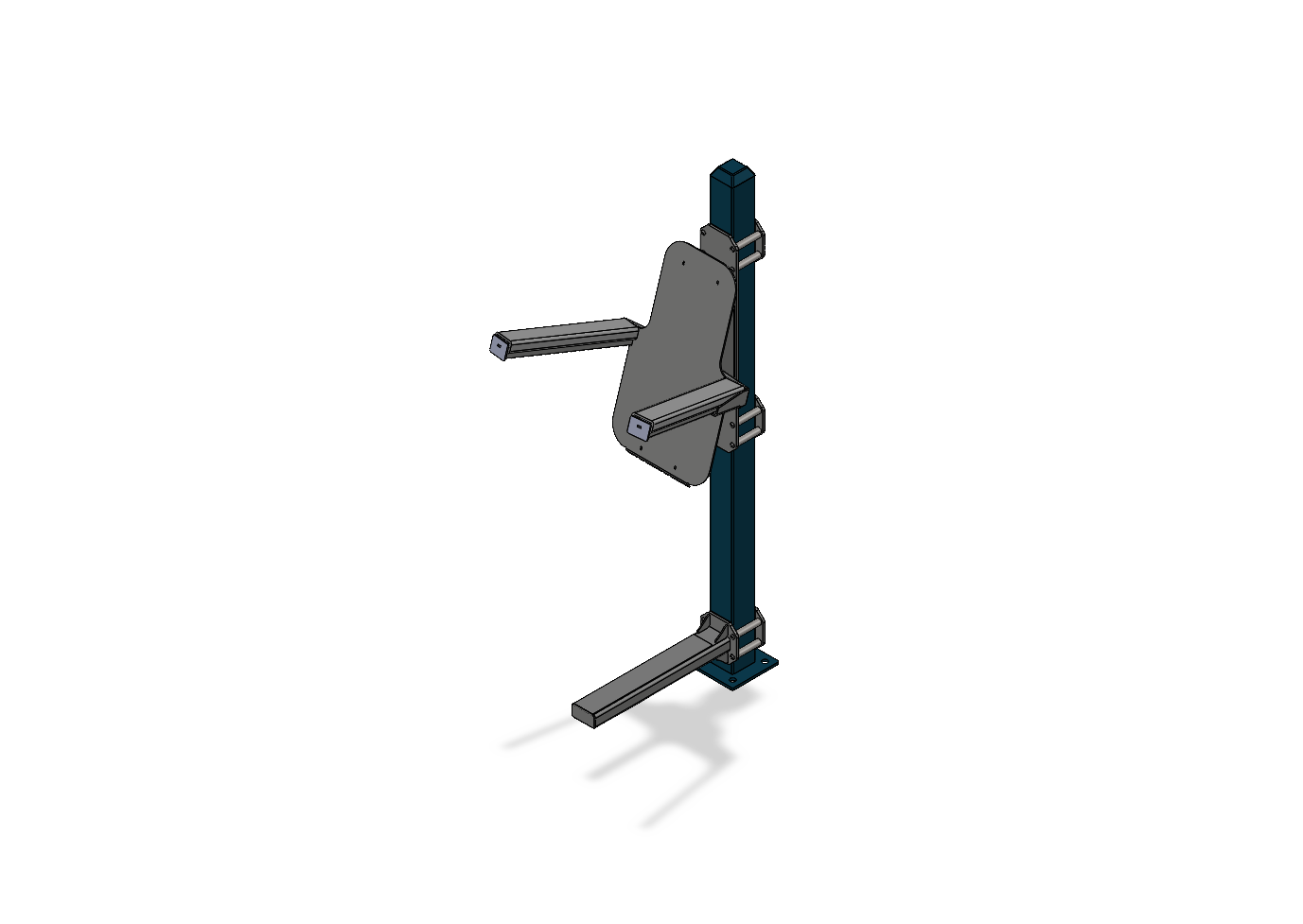 Cali-Vertical Knee Raise & Calf Raise outdoor calisthenics equipment