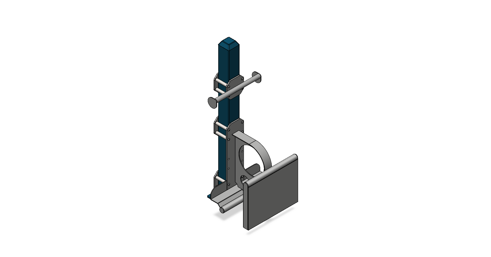 Cali-Thigh Squat Station outdoor calisthenics equipment 