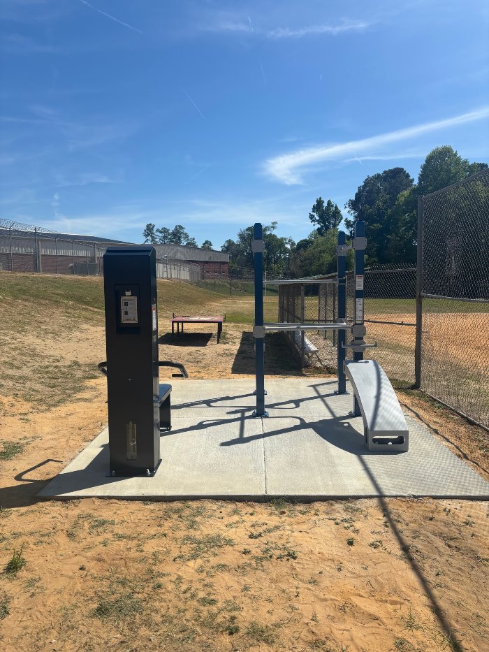 outdoor correctional fitness equipment