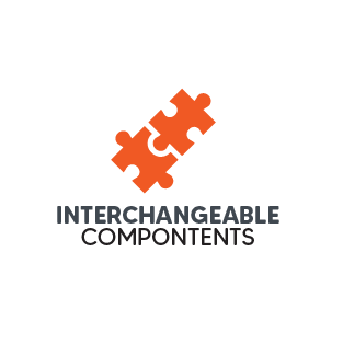 Interchangeable Components Icon