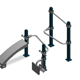 Cali-Rig 25 outdoor calisthenics equipment 