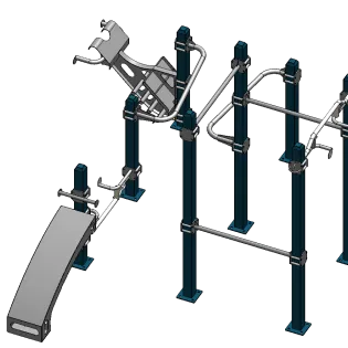 Cali-Rig 38 outdoor calisthenics equipment 