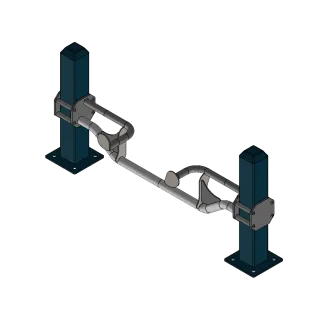 Cali- Multi-Grip Push-Up Bench outdoor calisthenics equipment 