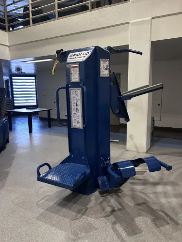 Multi-Gym prison exercise equipment at the Alexandria Sheriff’s Office correctional facility