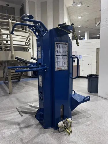Apollo Multi-Gym correctional fitness equipment in the Alexandria Sheriff’s Office recreation area